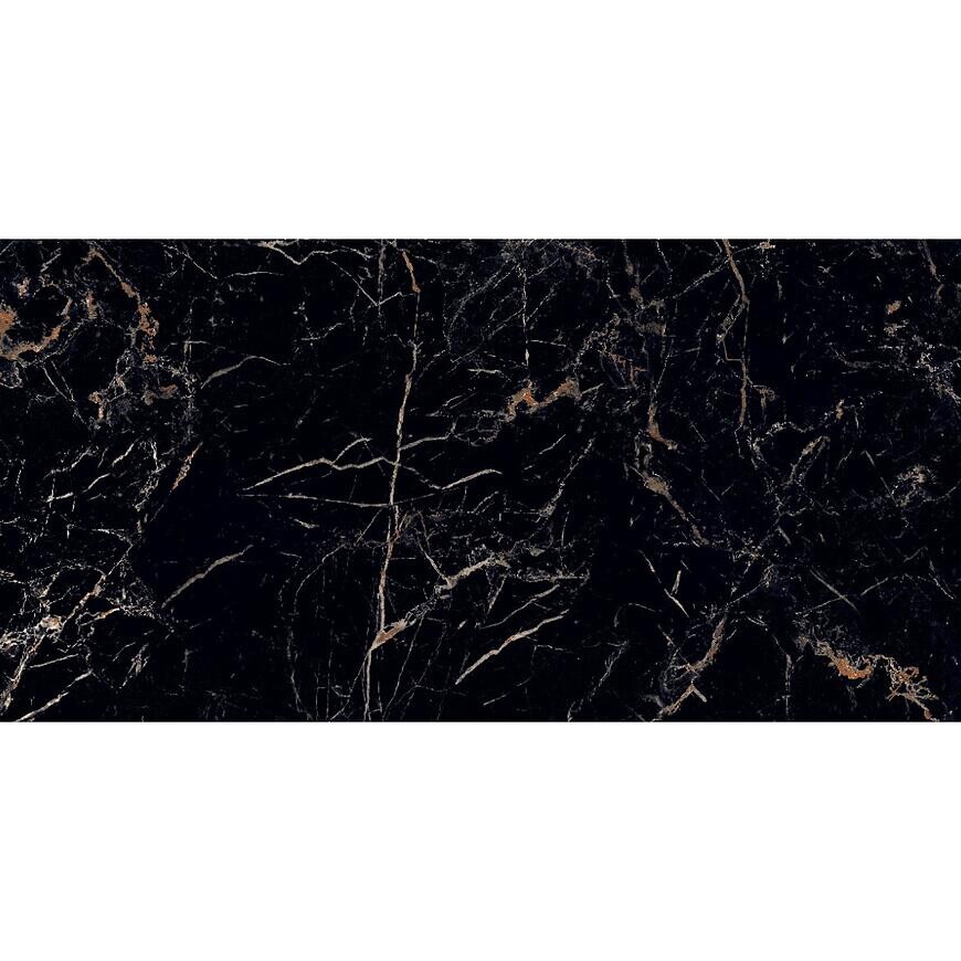 Grosová dlažba Maxigen Black High Glossy Rekt. 60/120