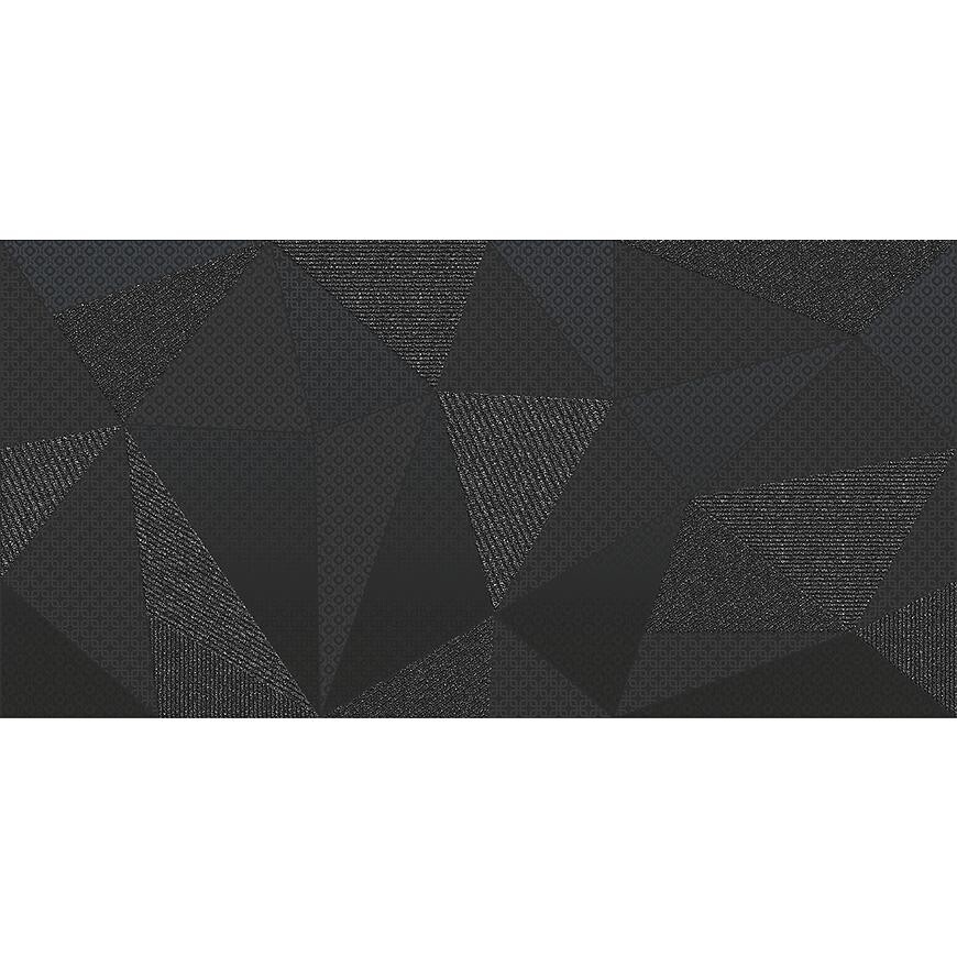 Dekor Alesia čierna rekt. 30/60