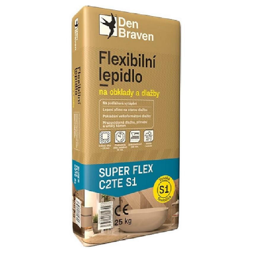 Den Braven Flexibilné lepidlo Super Flex C2TE S1 25 kg