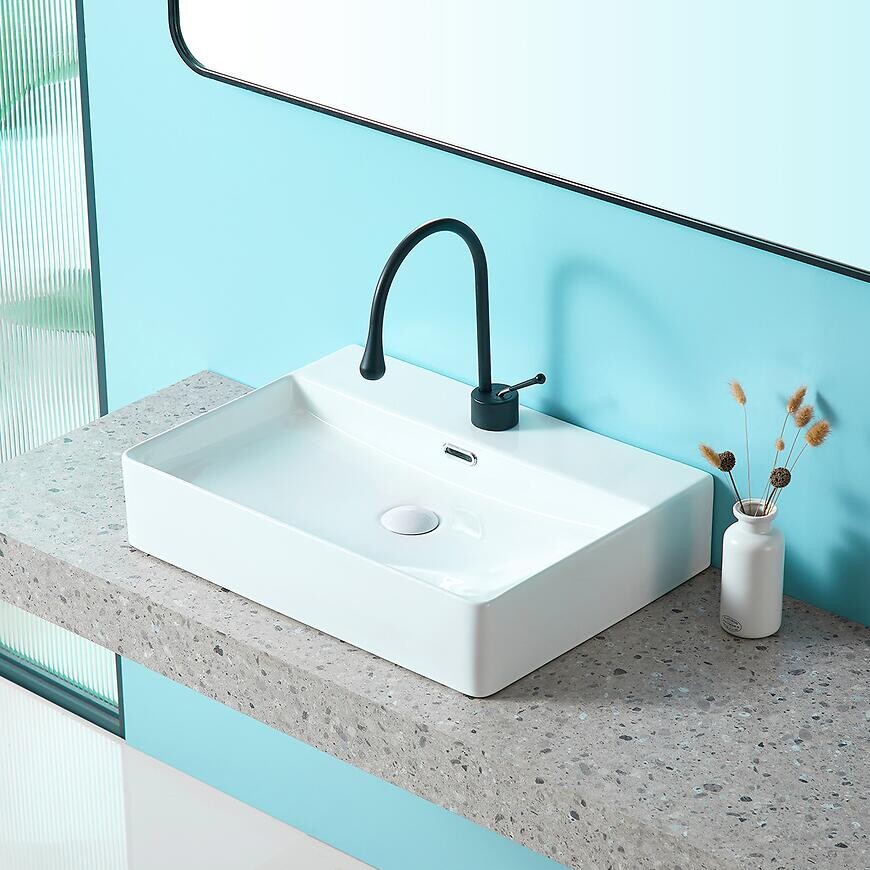 Umývadlo na dosku Neri 60 mat white