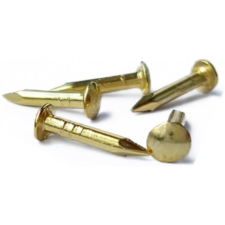 Čalúnnické klince mosadz 1,8x18 130ks