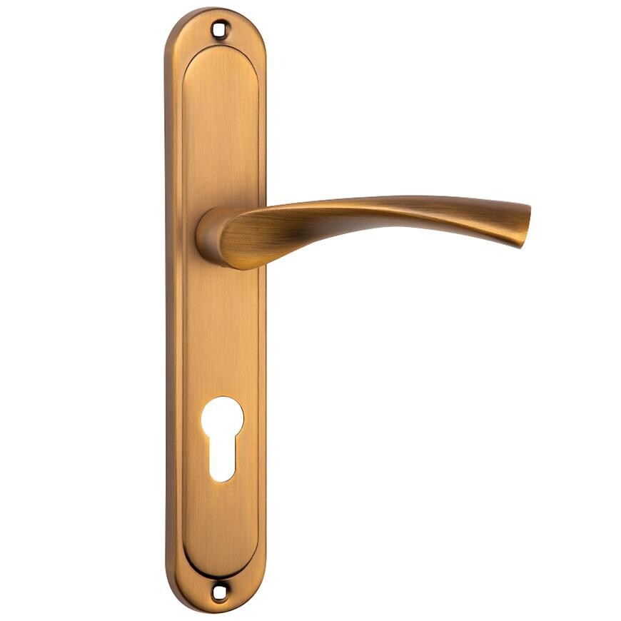 Dverová kľučka DONNA 2 WB72 antická mosadz