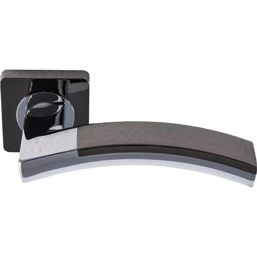 Dverová kľučka PRINCE ZR13 nikel/čierny