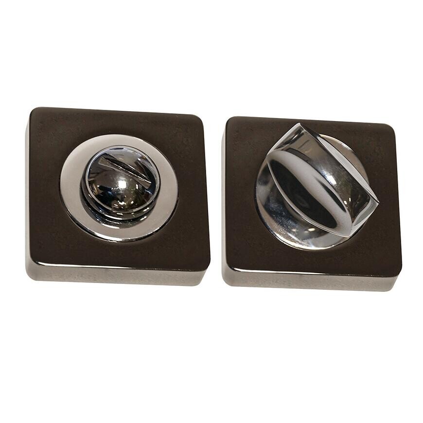 Rozeta ZR13 WC nikel/čierny