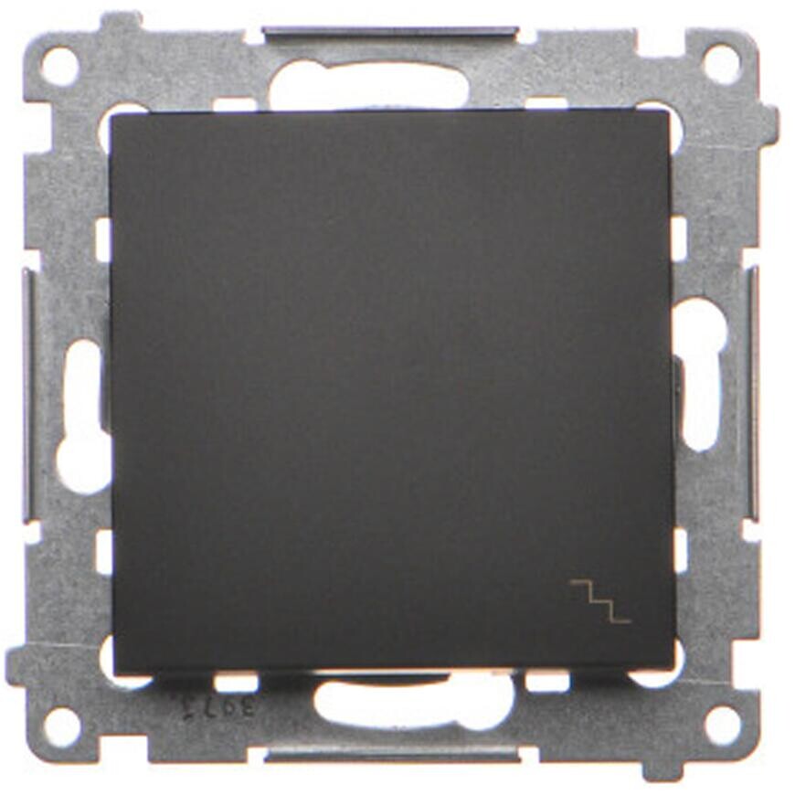 Schodiskový vypínač Simon54 Čierna