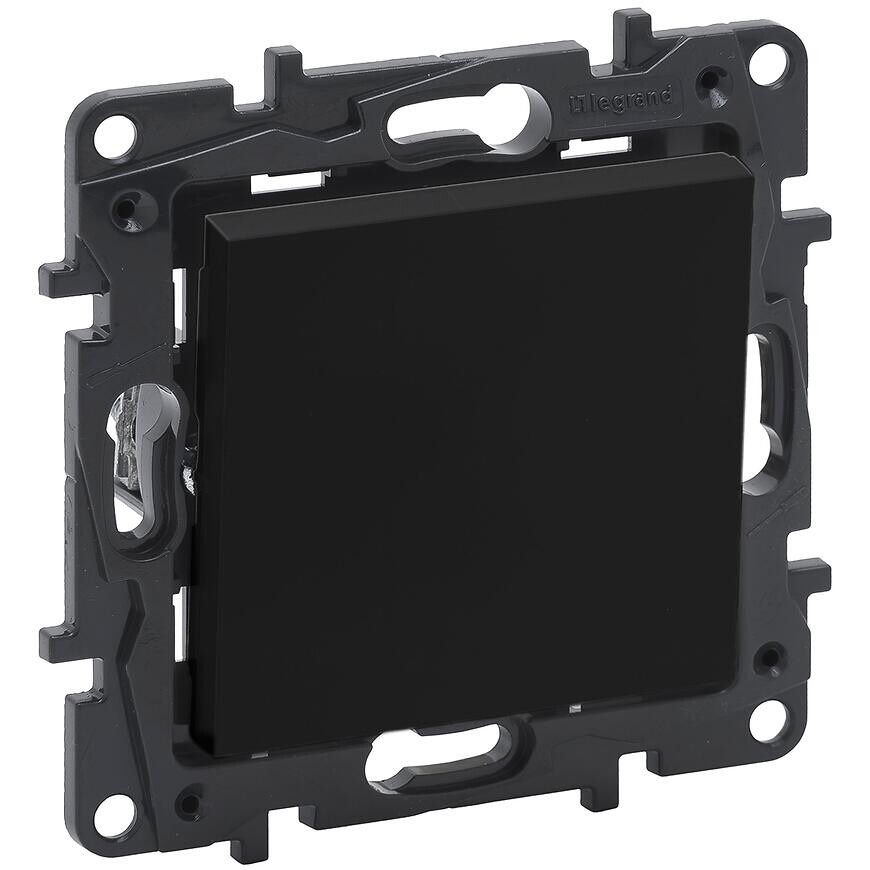 Vypínač jednoduchá 863501 čierna