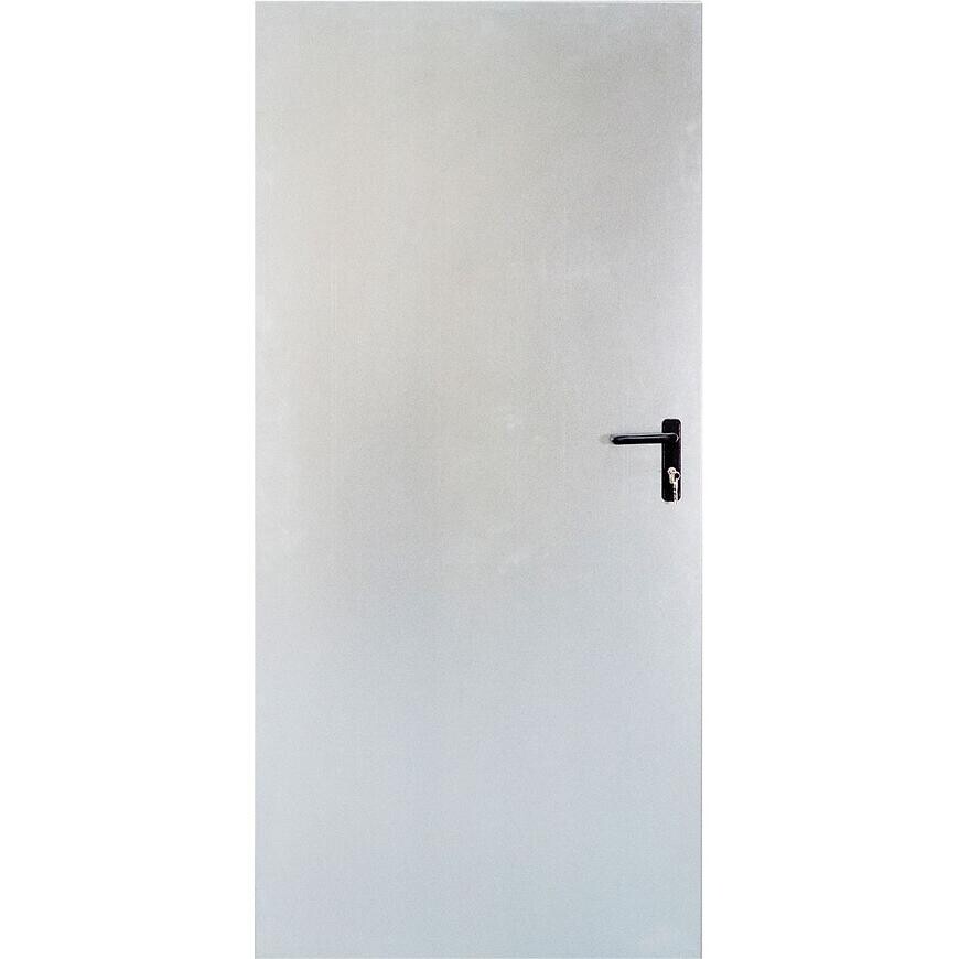 Interiérové vchodové dvere RT03 90L kovový pozinkovaný