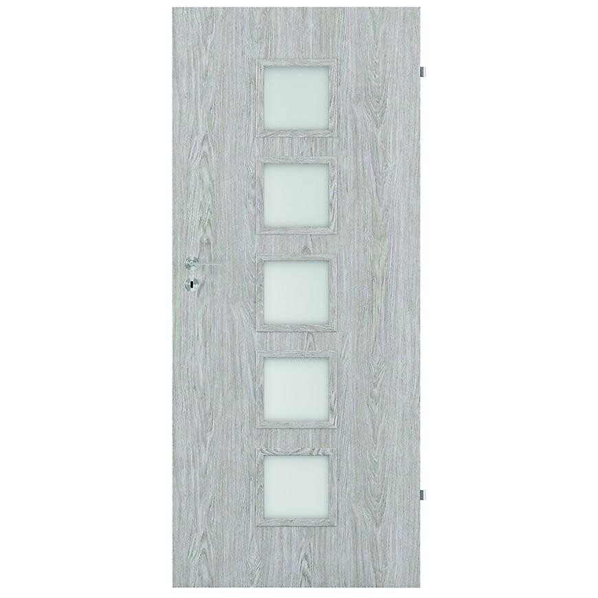 Dvere vnútorné Vedi 5*5 80P dub strieborný