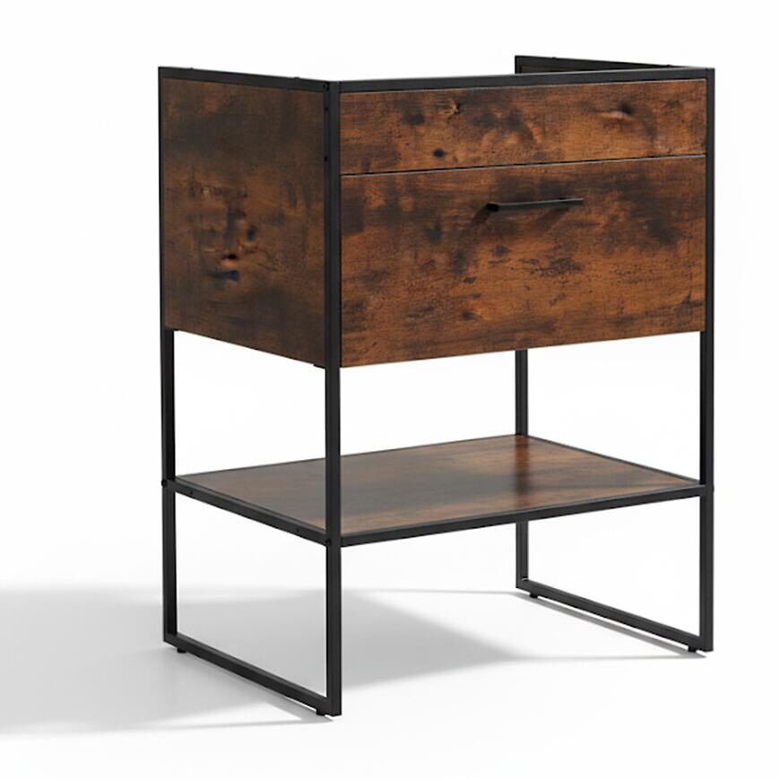 Skrinka Belweder D60 rustikálna hnedá