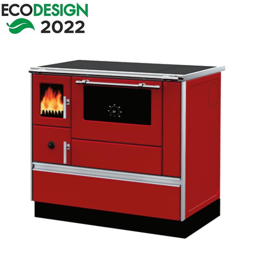 Sporák Dominant 90 červený 7kW pravý