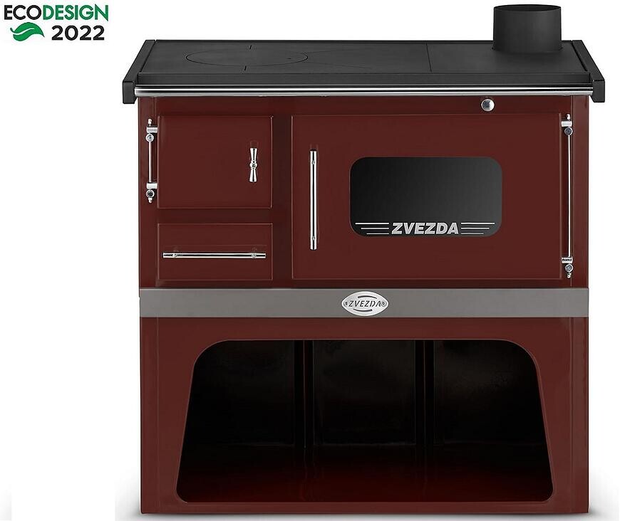 Sporák ZVEZDA CLASSIC GFE hnedý 5,7 kW pravý Eco