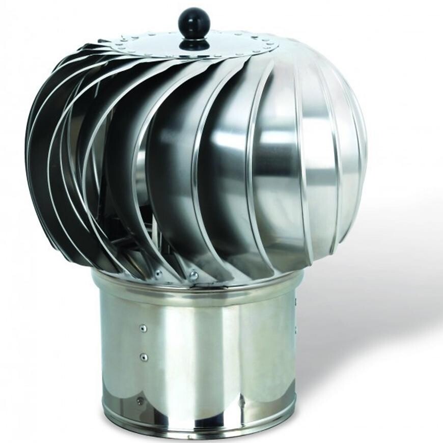 Komínová hlavica otočná hliníková  KJ61/150