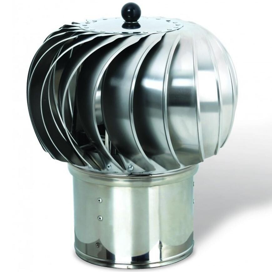 Komínová hlavica otočná hliníková  KJ61/200
