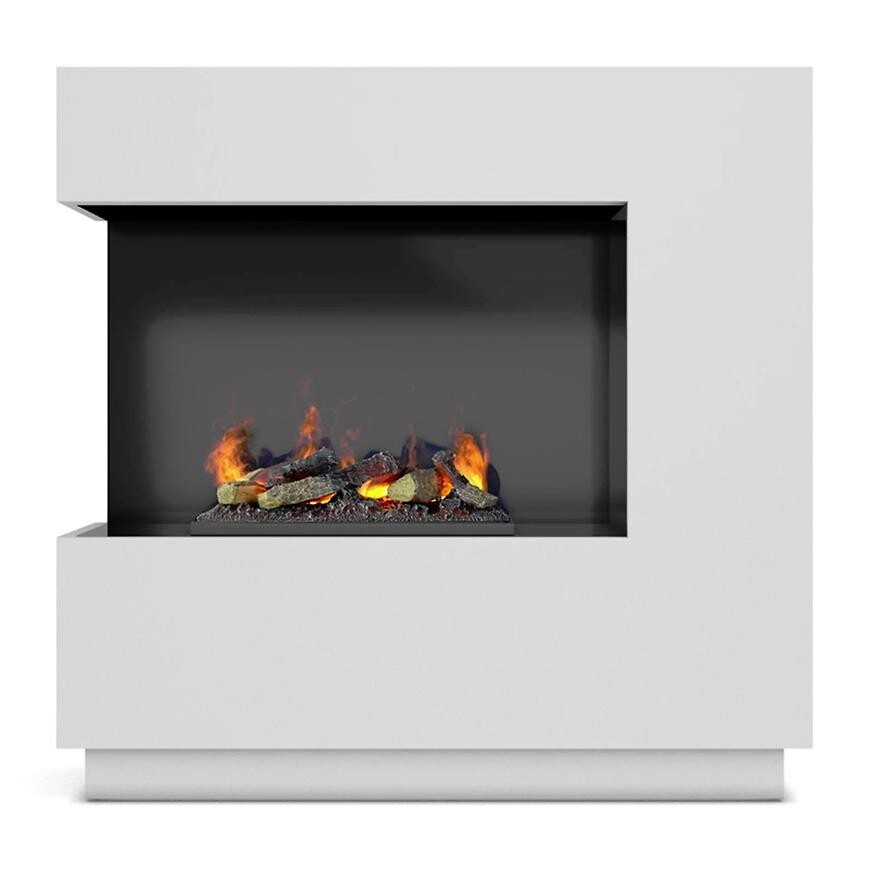 Elektrický krb Zen ľavý 400/600 biely