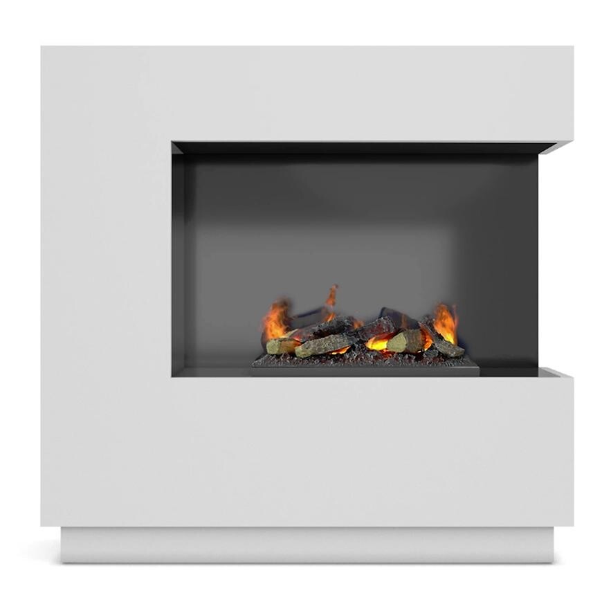 Elektrický krb Zen pravý 400/600 biely