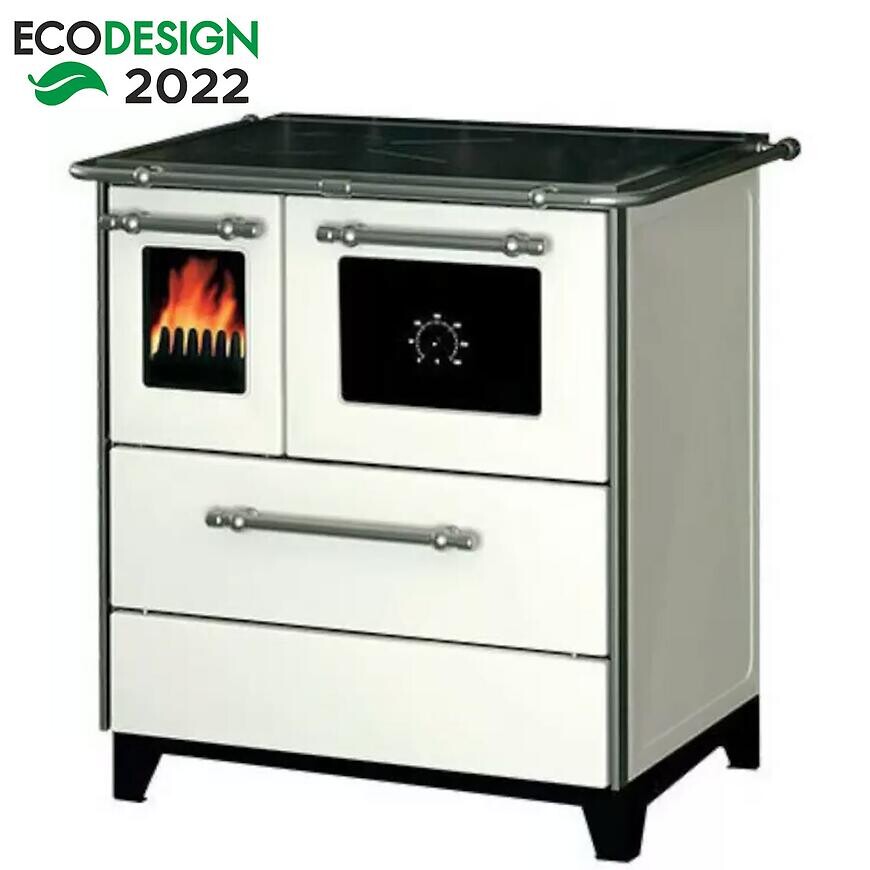 Kuchynské kachle Donna 70 5 kW pravé biela