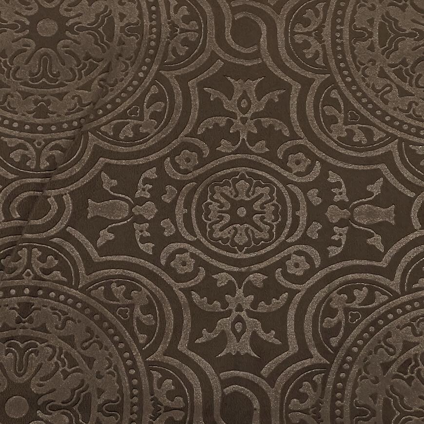 Závesová látka ORIENT VELVET hnedá 140 Merkury Home. Tovar na mieru