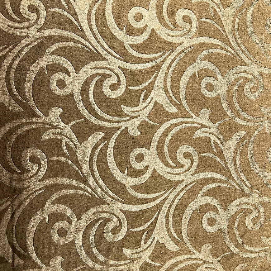 Závesová látka CLASSIC VELVET svetlohnedá 140 Merkury Home. Tovar na mieru