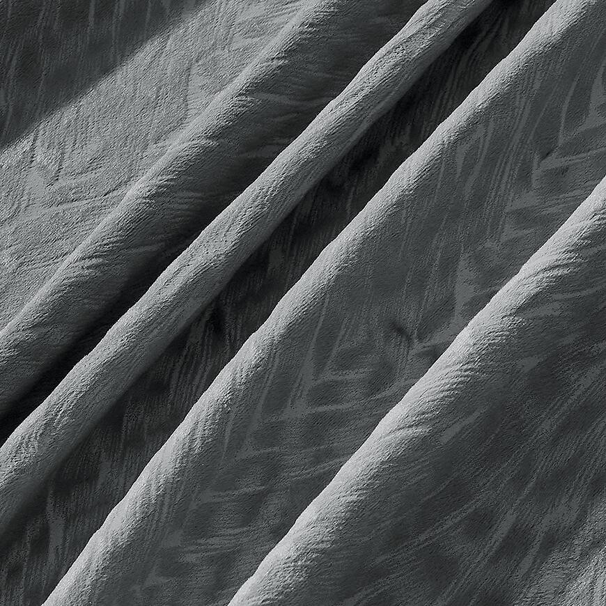 Závesový  materiál EMMA VET447/4/210GSM sivá Tovar na mieru