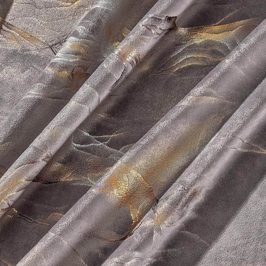 Závesový materiál GOLDY VET479/4/210GSM sivá Tovar na mieru