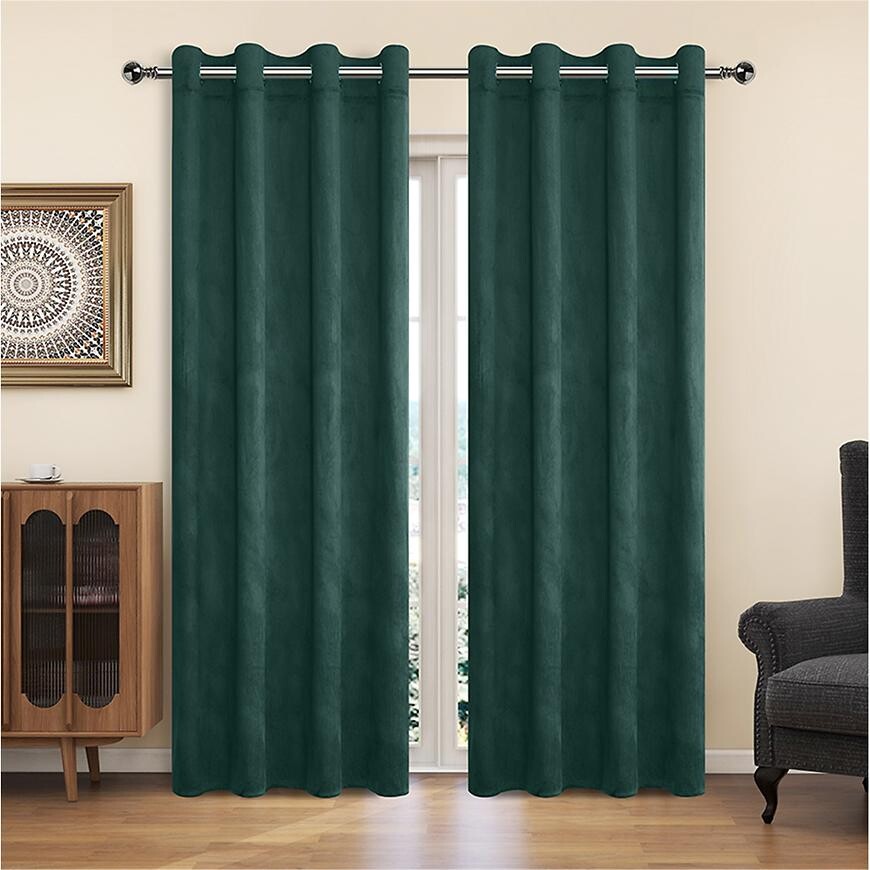 Závesový materiál YC11932/200G/003 zelená 150 cm Tovar na mieru