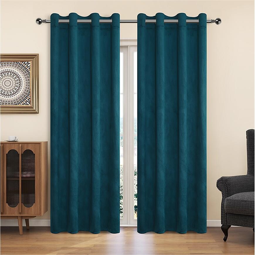 Závesový materiál YC11932/200G/054 tyrkysová 150cm Tovar na mieru