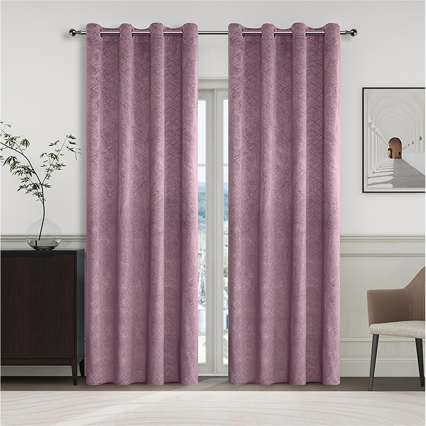 Závesový  materiál YC11937/280G/13 vres 280 cm Tovar na mieru