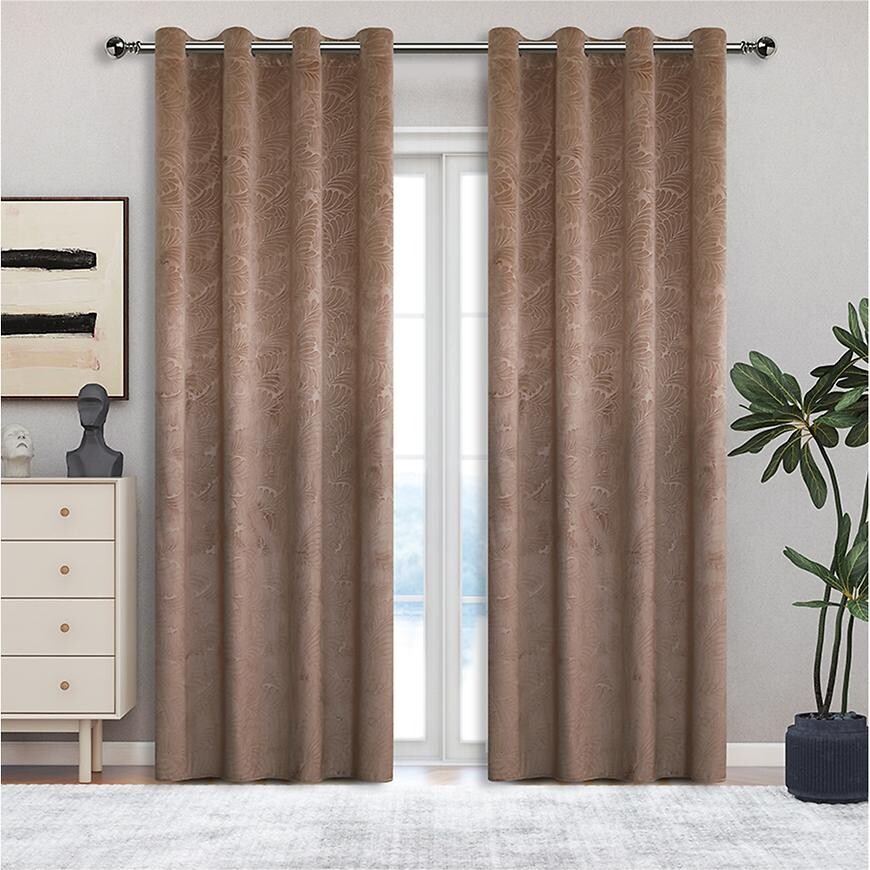 Závesový materiál YC11939/200G/114 béžová 280 cm Tovar na mieru