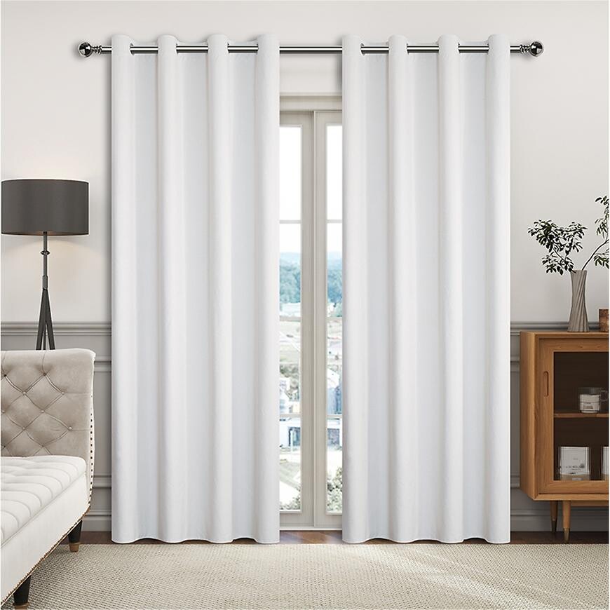 Závesový materiál YH2024/2 krémová 150 cm Tovar na mieru