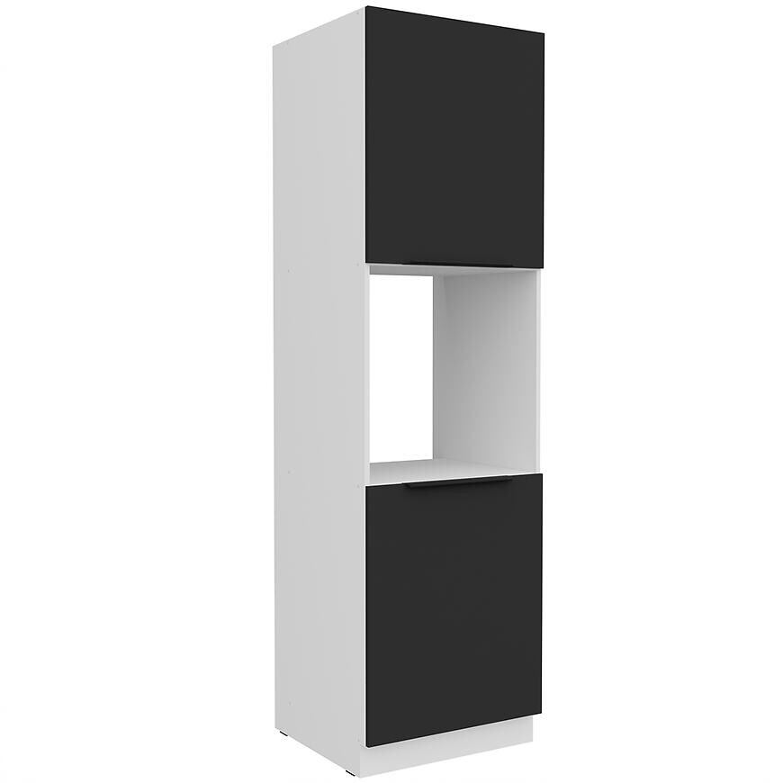 Kuchynská skrinka Aria-Bl/Wh Anti Fingerprint 60dp-210 2f