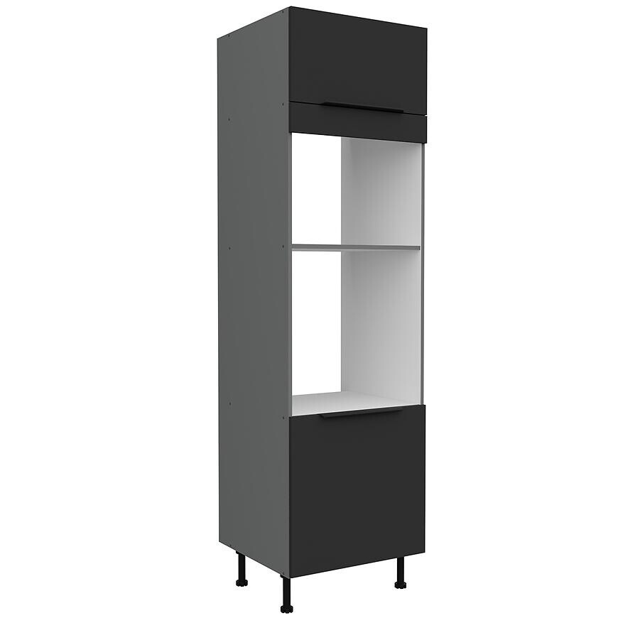 Kuchynská skrinka Aria-Bl/Ant Anti Fingerprint 60dpm-215 2f