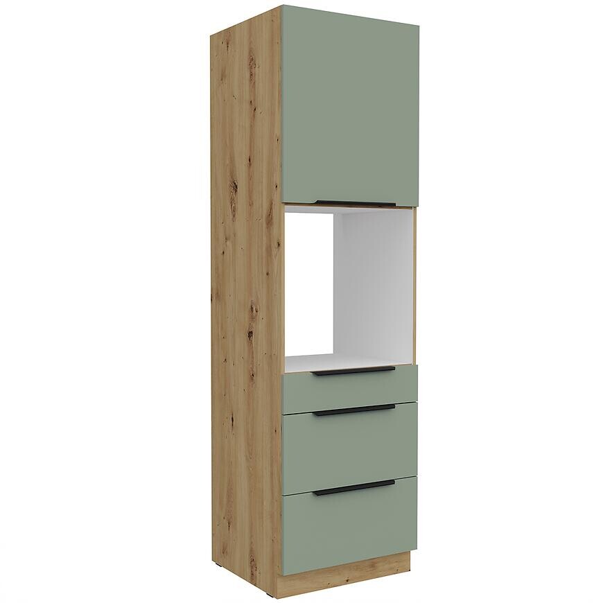 Kuchynská skrinka Aria-Sa/Ar Anti Fingerprint 60dps-210 1f 3s