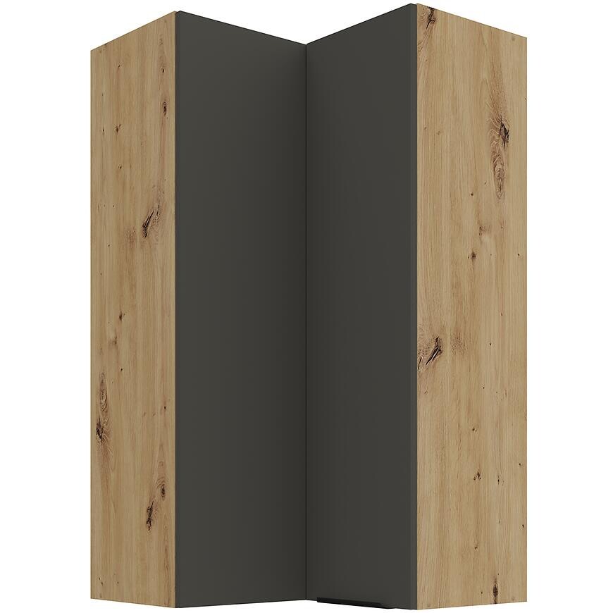 Kuchynská skrinka Aria-Gr/Ar Anti Fingerprint 60x60 Gn-108 2f (90°)