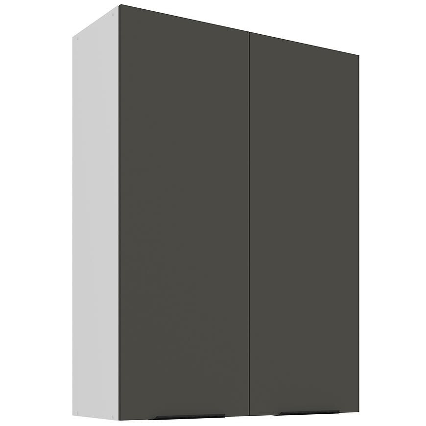 Kuchynská skrinka Aria-Gr/Wh Anti Fingerprint 80g-108 2f