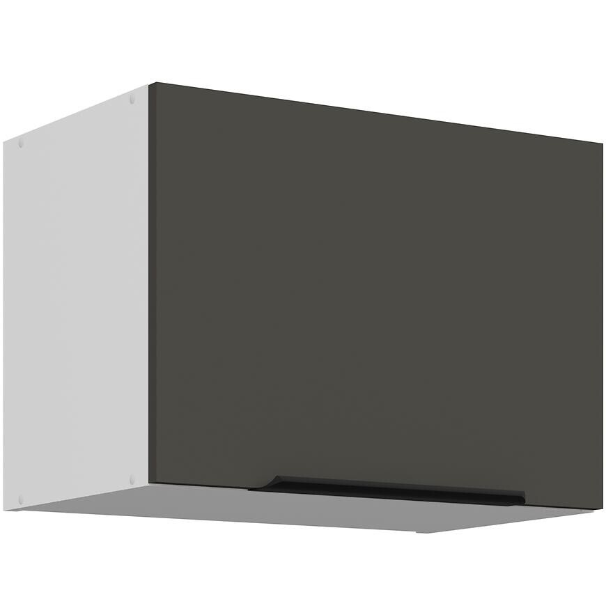 Kuchynská skrinka Aria-Gr/Wh Anti Fingerprint 50gu-36 1f