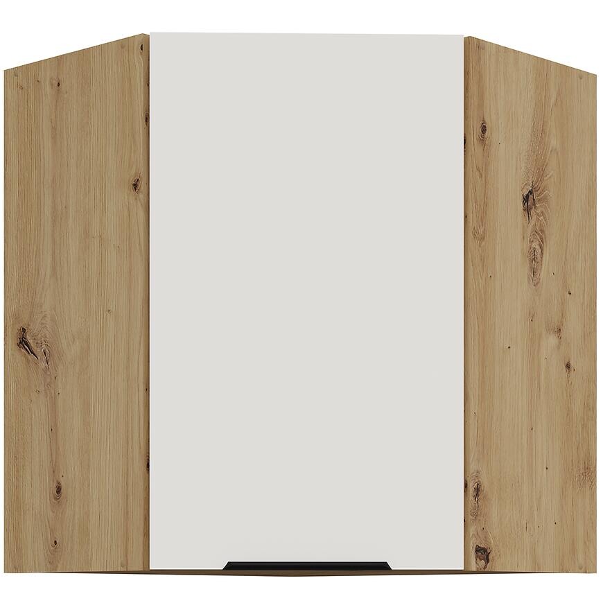 Kuchynská skrinka Aria-Wh/Ar Anti Fingerprint 60x60 Gn-72 1f (45°)