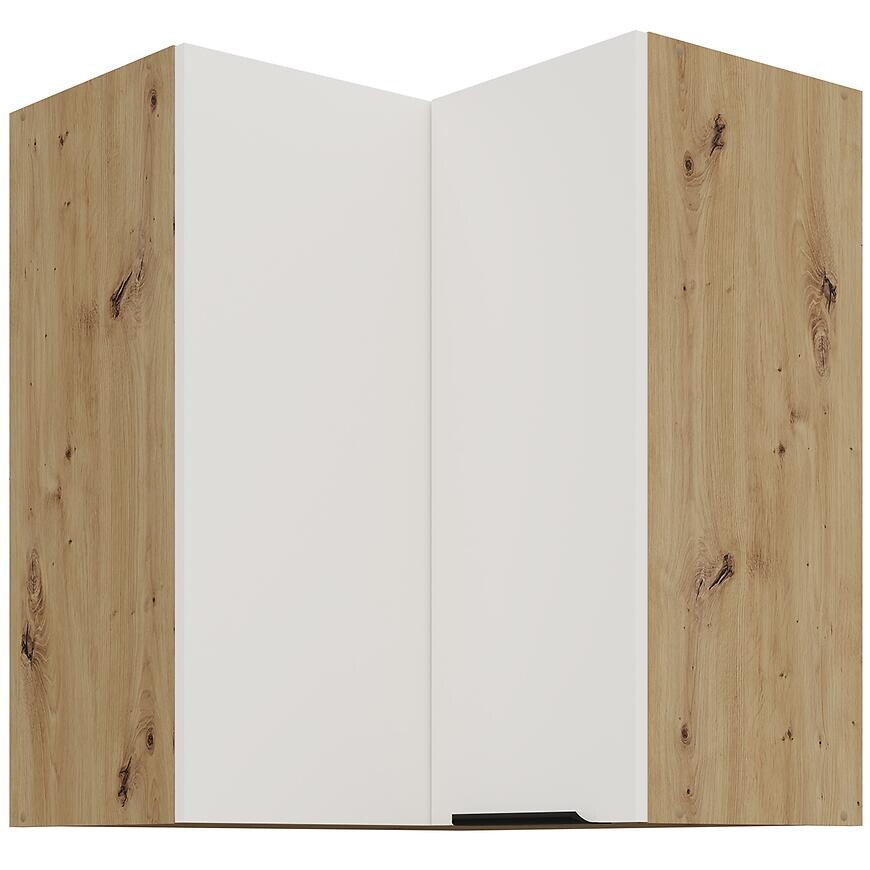 Kuchynská skrinka Aria-Wh/Ar Anti Fingerprint 60x60 Gn-72 2f (90°)