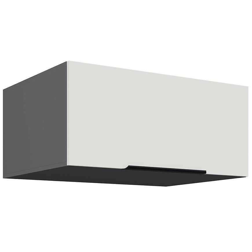 Kuchynská skrinka Aria-Wh/Ant Anti Fingerprint 80 Nagu-36 1f