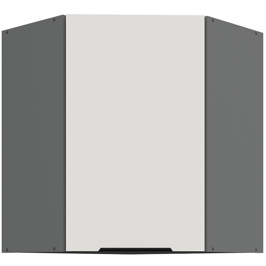 Kuchynská skrinka Aria-Wh/Ant Anti Fingerprint 60x60 Gn-72 1f (45°)