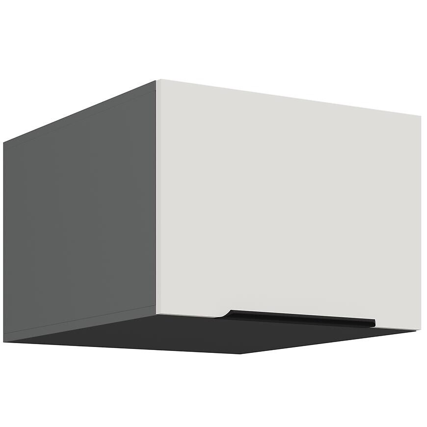 Kuchynská skrinka Aria-Wh/Ant Anti Fingerprint 50 Nagu-36 1f