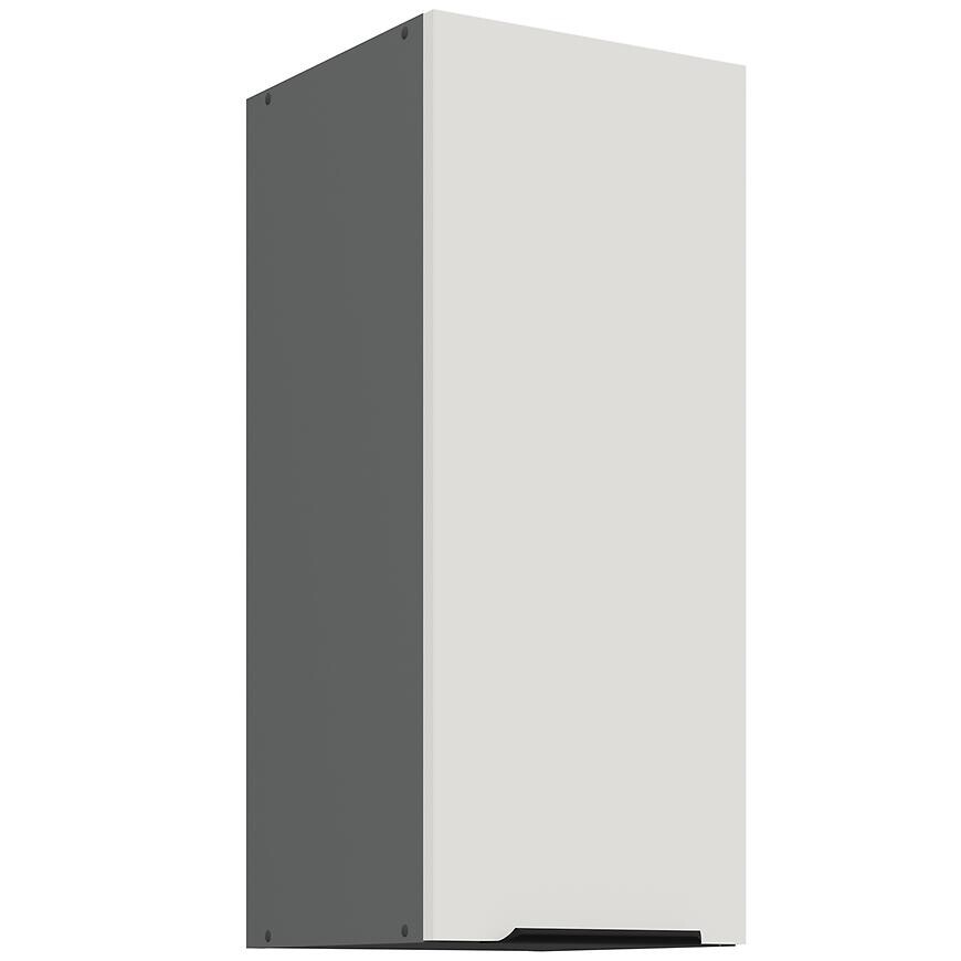 Kuchynská skrinka Aria-Wh/Ant Anti Fingerprint 30g-72 1f