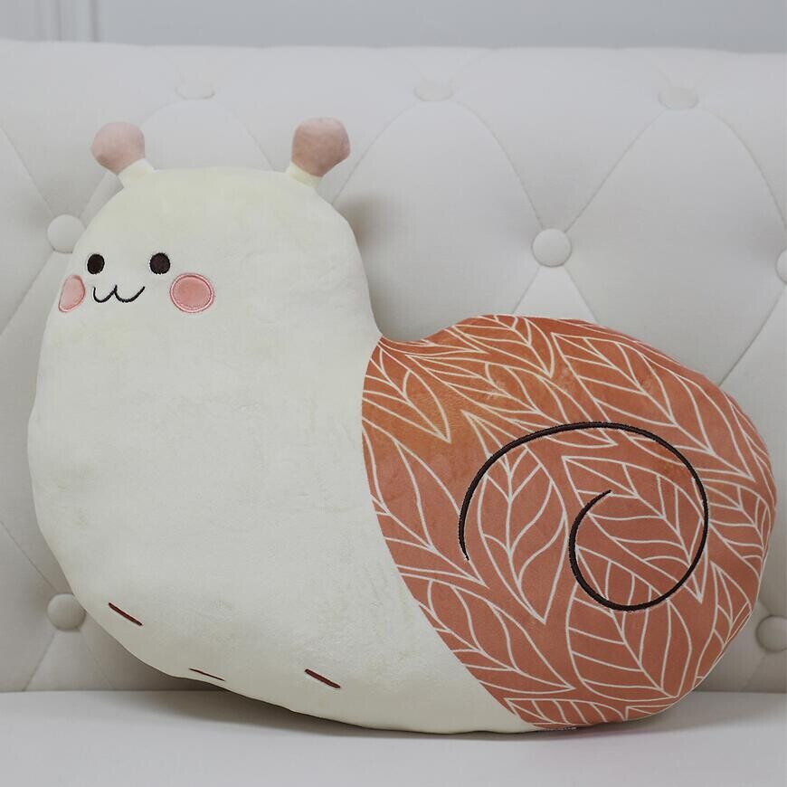 Vankúš Slimák 40x33 cm krémový