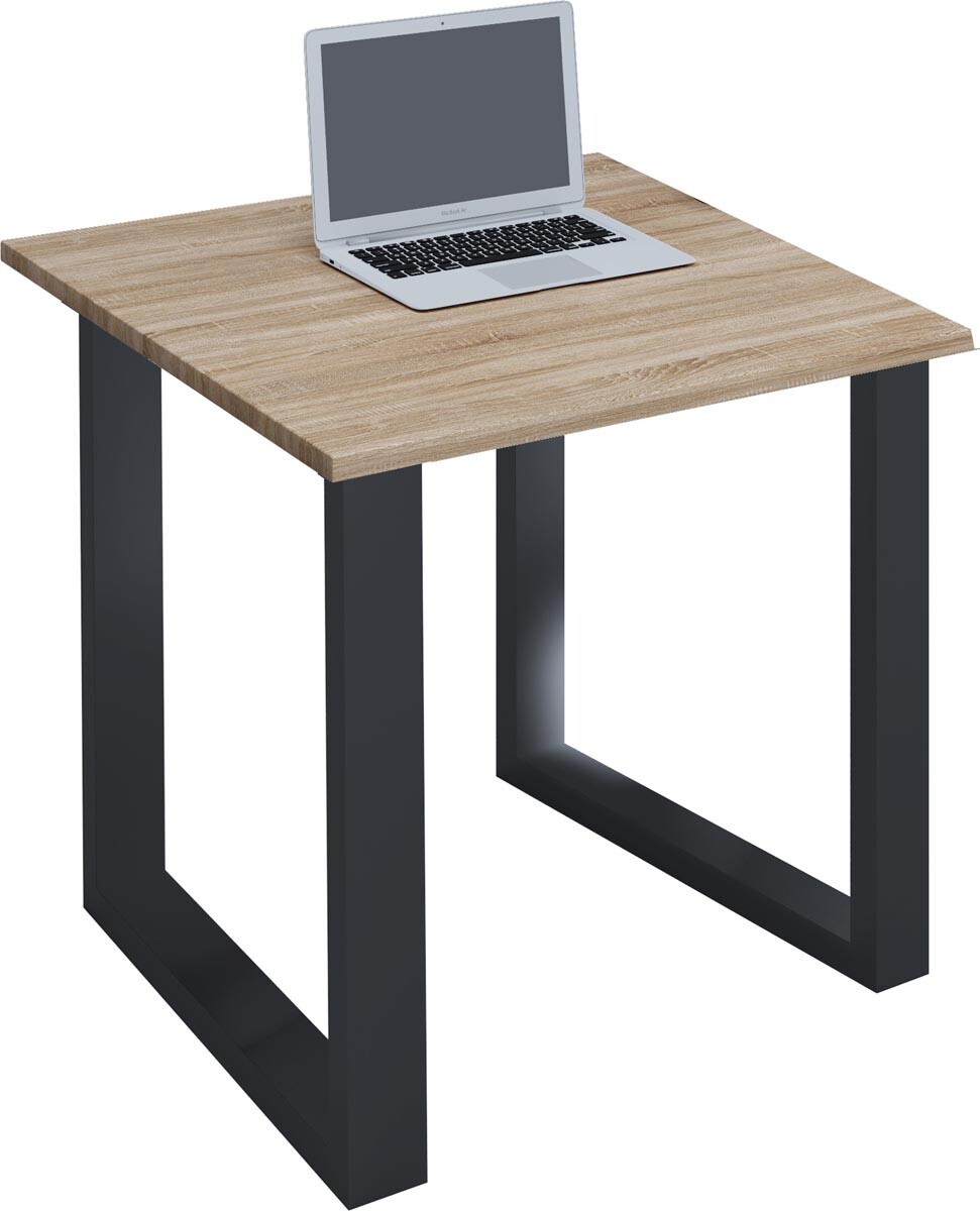 Stôl Lona 80x80 U-nohy, dub sonoma