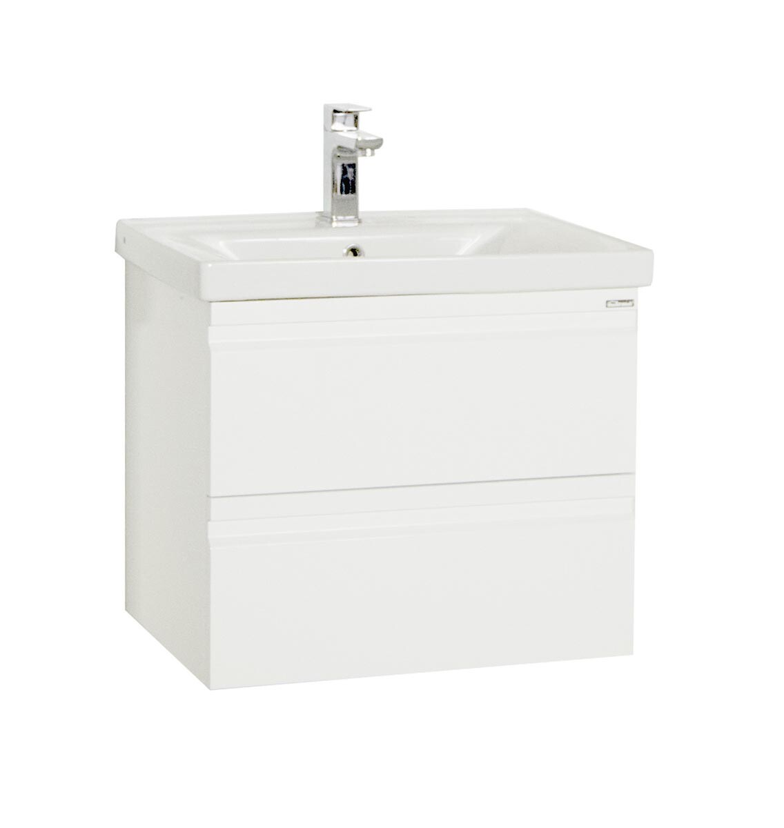 2-dielna umývadlová skrinka Silora L, biela