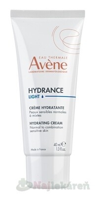 AVENE HYDRANCE Ľahký hydratačný krém 40ml