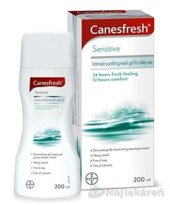 Canesfresh Sensitive Intímny umývací gél 200 ml