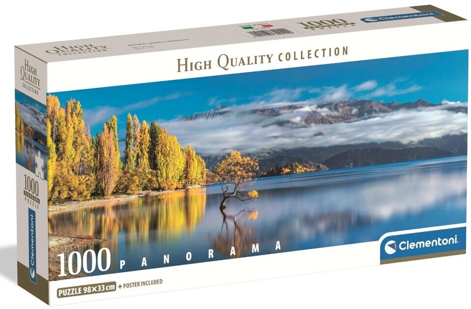 Clementoni Puzzle 1000 Panorama Zlaté odrazy jazera Wanaka