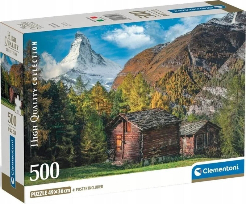 Clementoni Puzzle 500 Kúzelný Matterhorn