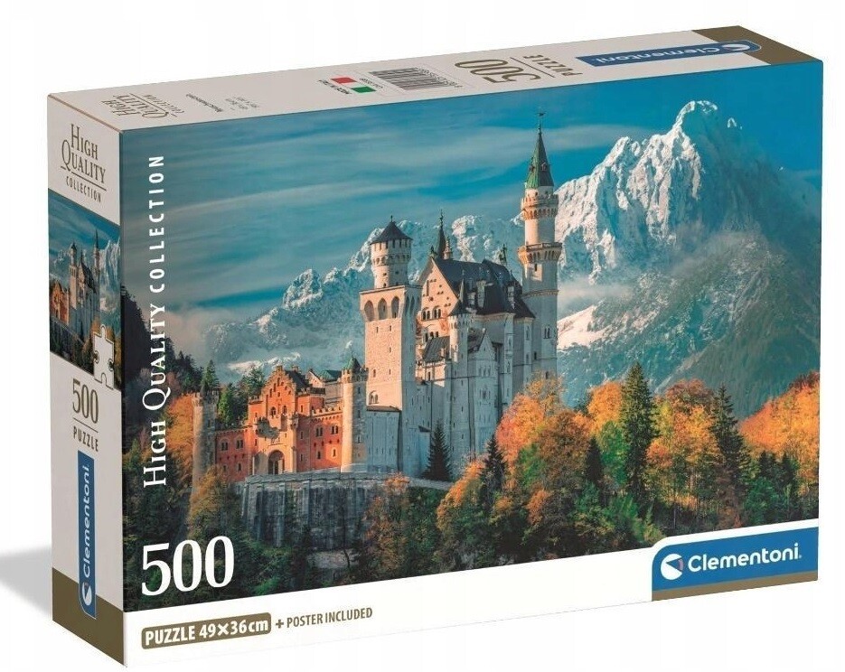 Clementoni Puzzle 500 Neuschwanstein
