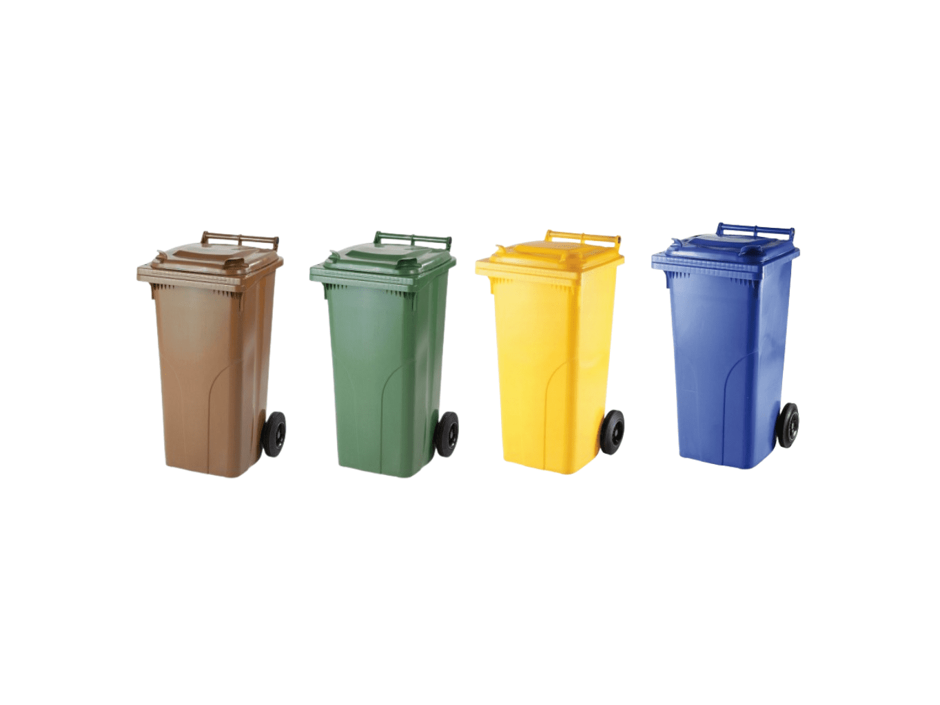 Akciový balíček - Popolnica Odpadová nádoba 120L 4 ks